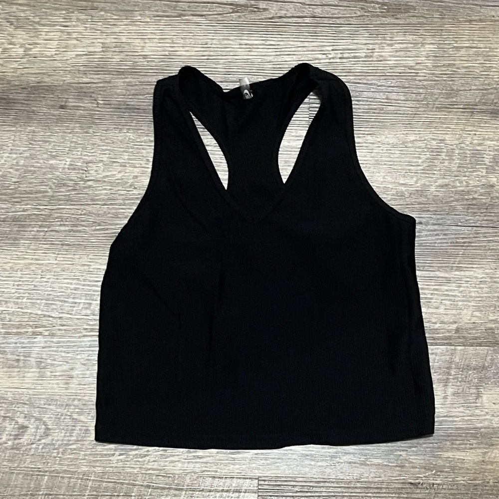 Large mta sport racerback tank top ribbed
